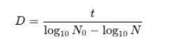 D-Value (Decimal Reduction Time)